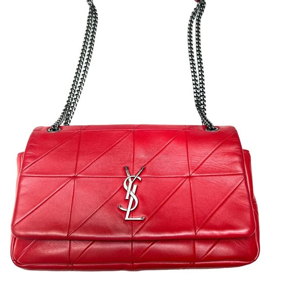 Red Jamie Leather Bag - Picture 2 of 11